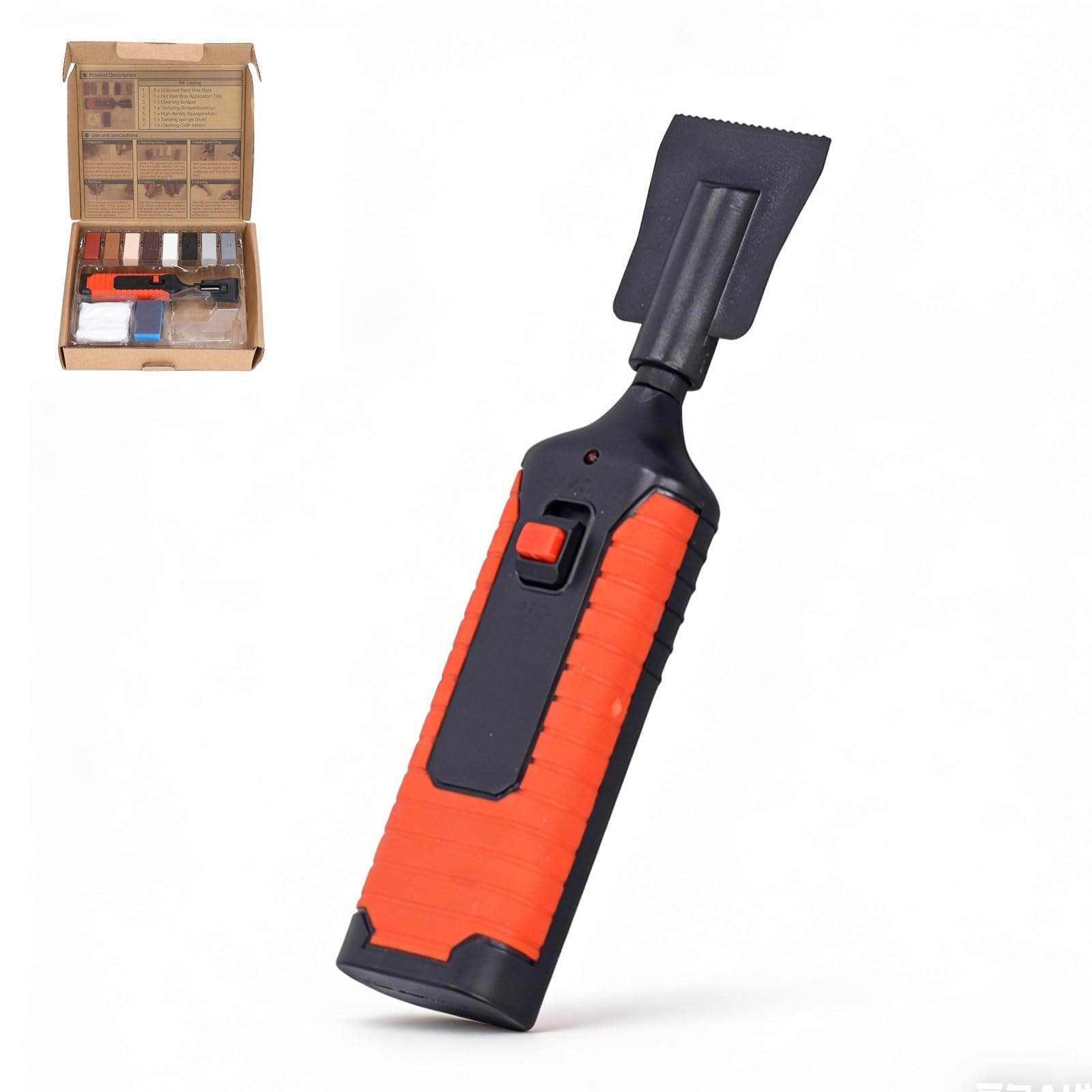Floor Repair Kit, Tile Repair Wax Block,8 Colors Furniture Scratch Repair Set, Ceramic Tile Stone Electric Heating Pen Crack Gaps Repairing Tools Sticks Melting Tile Gap for Walls, Stone Porcelain
