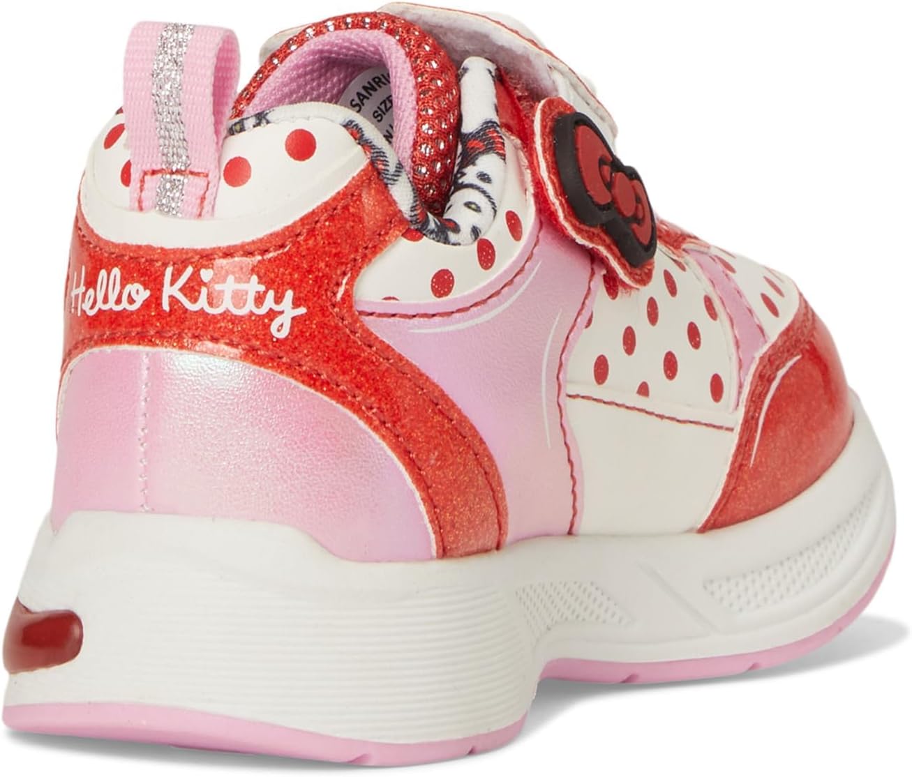 Ground Up Girls Hello Kitty Light Up Sneakers (Toddler) - Image 10