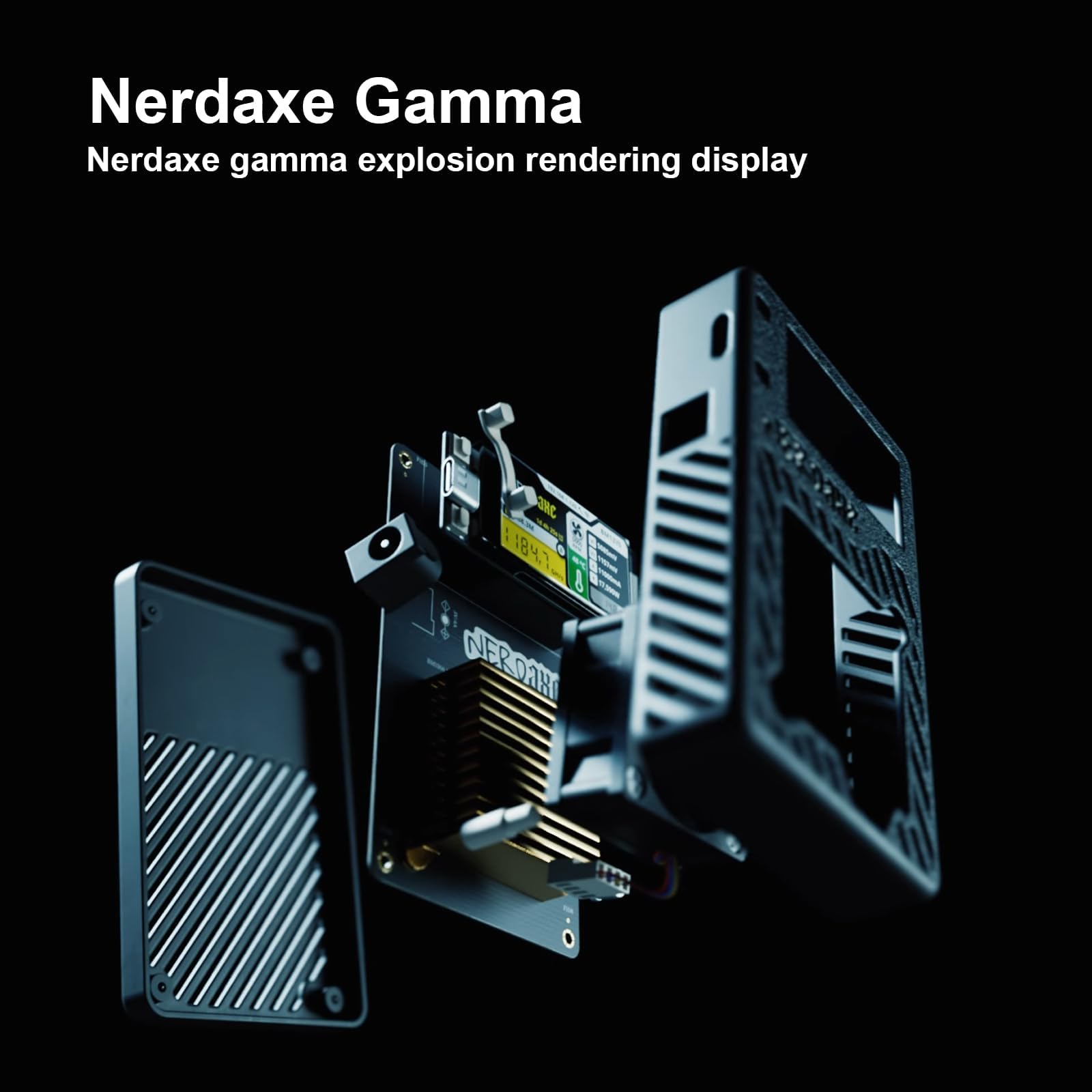 Nerdaxe Gamma 1.2TH/s Bitcoins Minerador Lotto Dispositivo de Mineração  Ultra ASIC Chip BM1370 Máquina de Mineração de Bitcoin Portátil Melhor que  Bitaxe 601 com PSU | Amazon.com.br