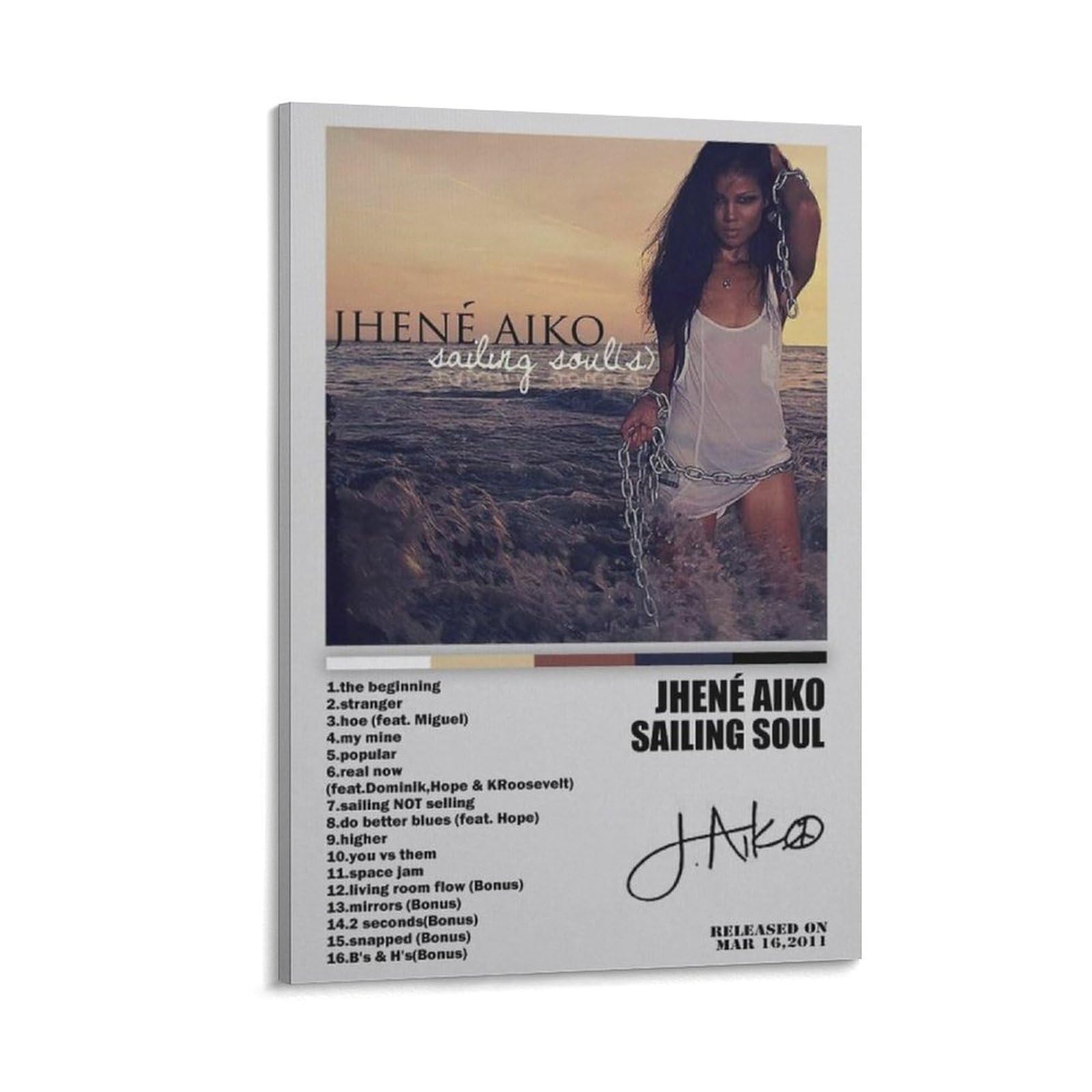 Amazon.com: Jhene Aiko Sailing Soul(s) 2 Canvas Poster Bedroom