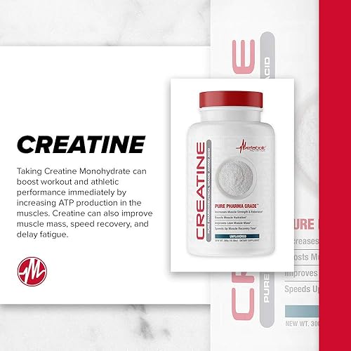 Miniatura 11 de Metabolic Nutrition Creatina, 3.53 oz, polvo