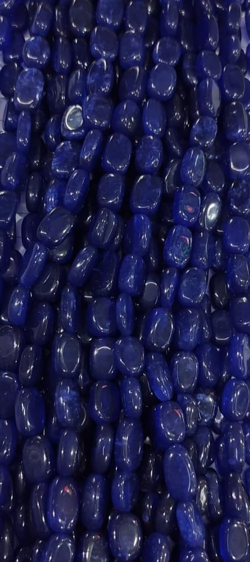 The Craft Cartel Oval Semiprecious Quartz Stone (22 Beads in One Line) Use for Jewellary Making/Necklace/and All Jewellary Work.. (2 Strings, Blue) (B0CNTXNHVY) Amazon Price History, Amazon Price Tracker