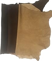 Vista 11 de Reed© Pieles de cuero, piel de cordero completa 7 a 10 SF, varios colores, marrón, Marrón antiguo