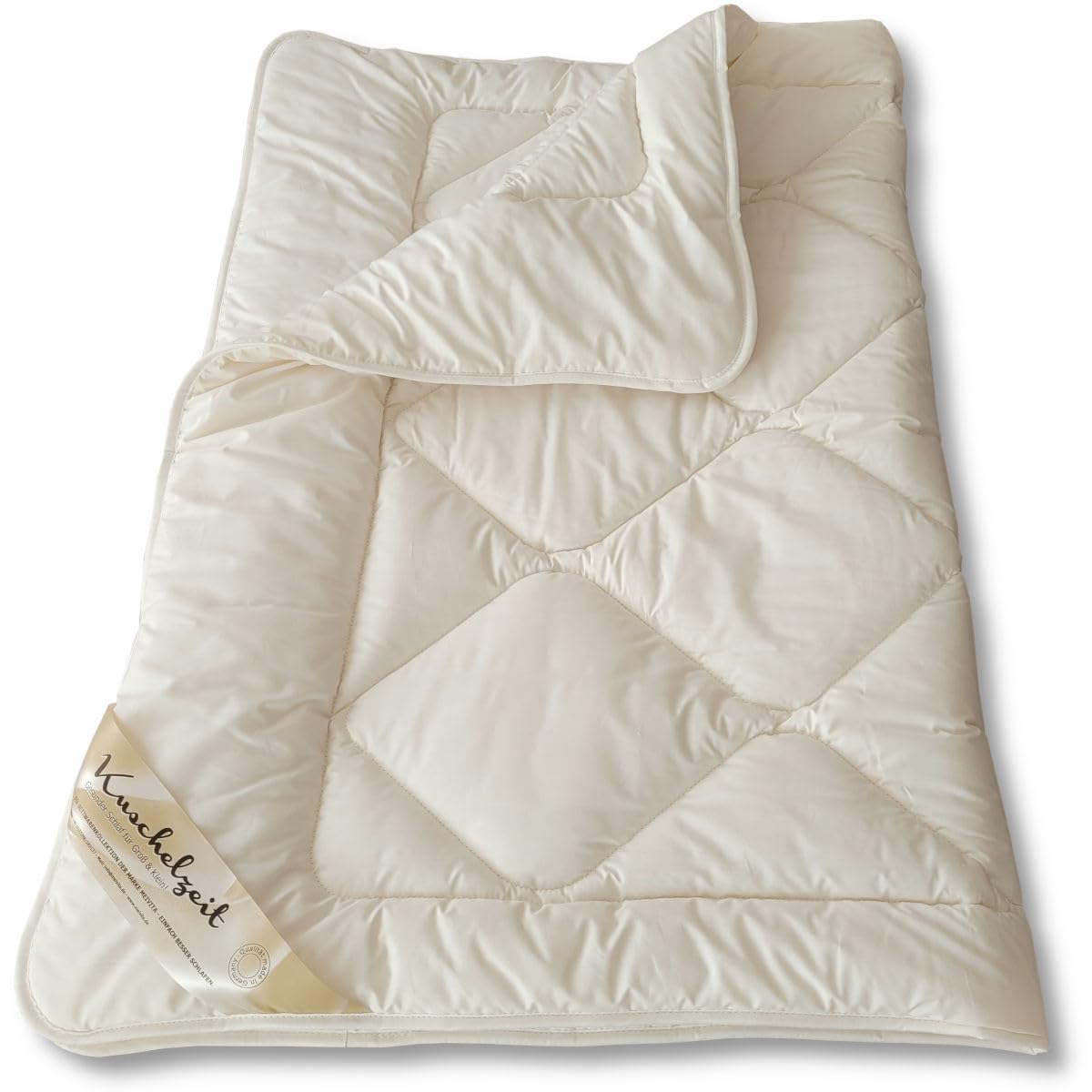 Merino Schafschurwolle Kinder Steppdecke in 100x135 cm Ganzjahresdecke Steppbett Made in Germany