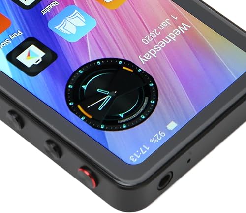 Vista 9 de Reproductor de MP4, chip Mtk Octa Core, pantalla táctil HD y música HiFi, BT 5.0 y WiFi para compartir o transferir archivos, batería de iones