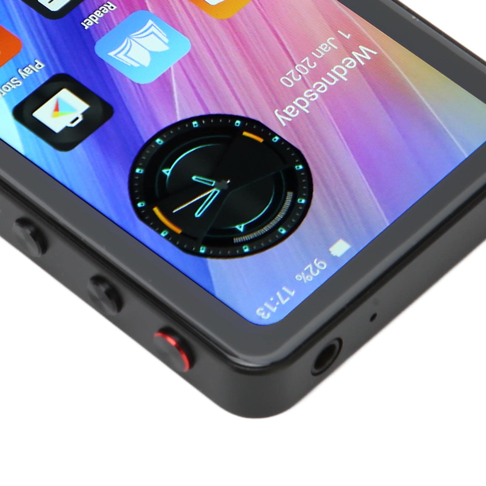 Lettore MP4, Chip Octa Core Mtk, Touch Screen HD e Musica Hifi, BT 5.0 e WIFI per Condividere O Trasferire File, Batteria Agli IONi di Litio da 1500 Mah Adatta per Viaggi O Sport(2+16G)
