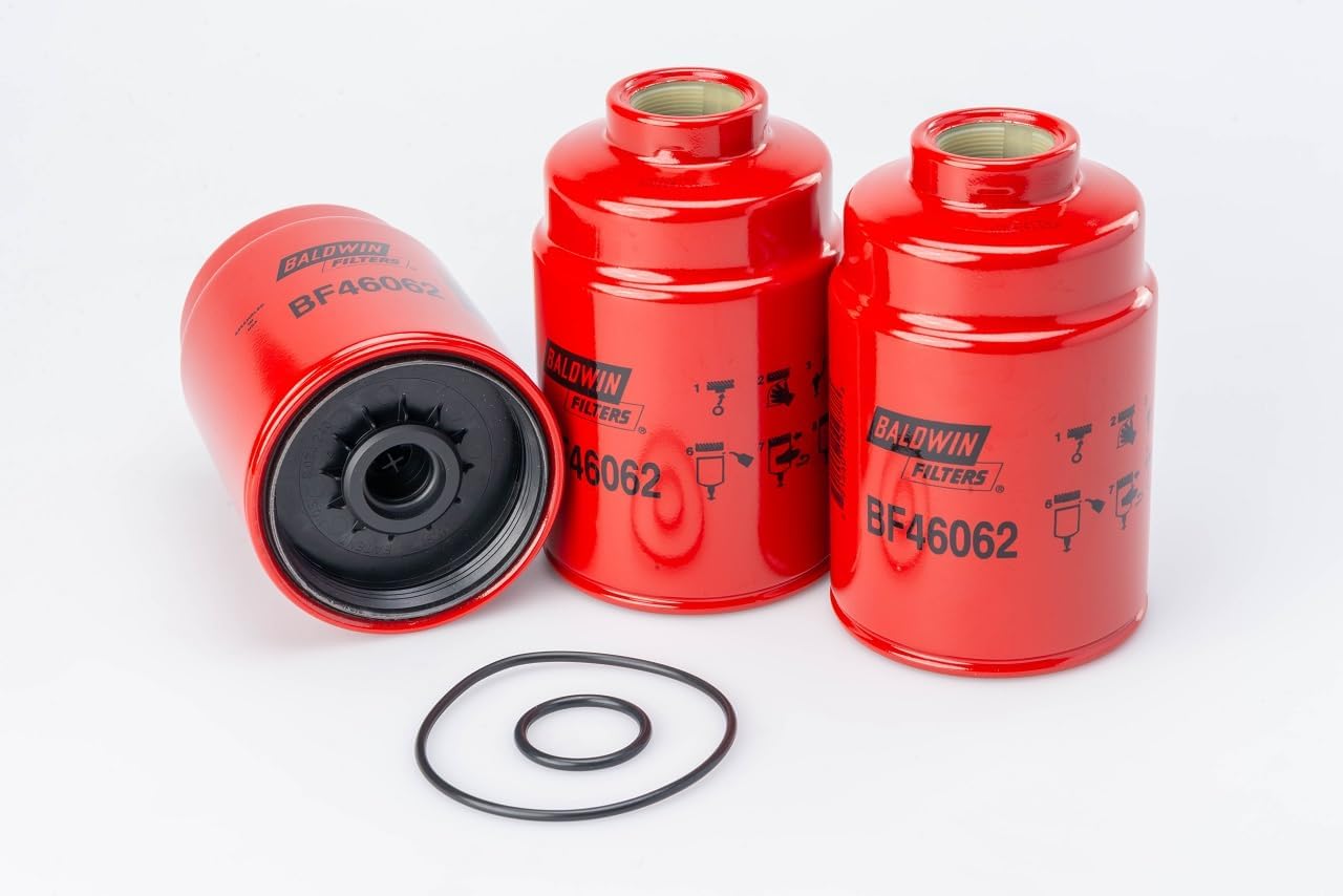 Amazon.com: Baldwin BF46062 Fuel/Water Separator Spin-On – 3 Pack