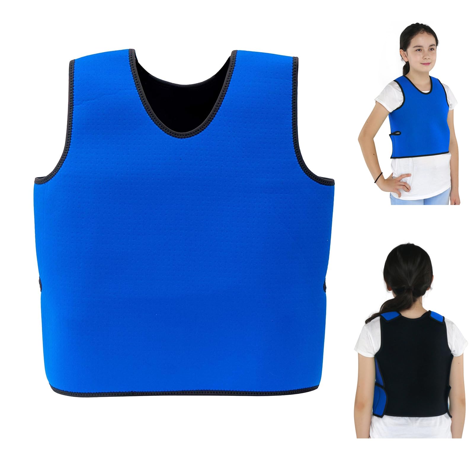 IRQSensory Compression Vest, Pressure Vest Comfort for Mood Processing, Breathable, Form-Fitting