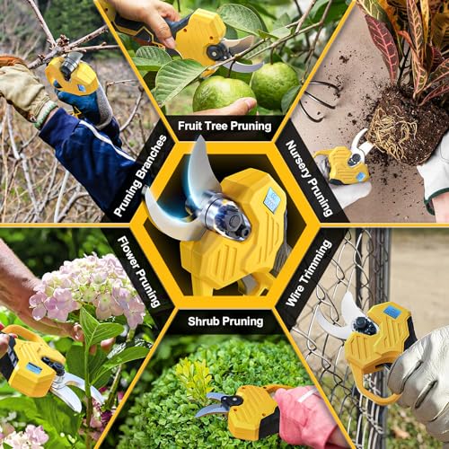 Tocitaa SKU07027 Cordless Electric Pruning Shears thumb #5