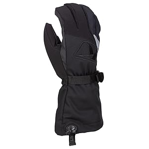 KLIM Klimate Insulated Winter Snowmobile Gauntlet Gloves