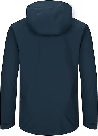 Men's Waterproof Jackets 2.5 Layer Outdoor Lightweight Rain Jacket