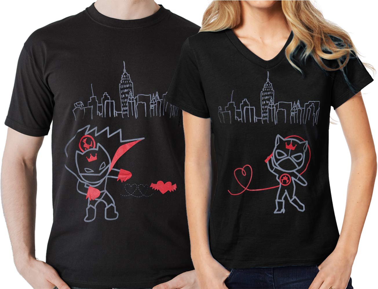 BoldLoftCouple Shirts We're Irresistibly Attracted His and Hers Matching Couple Shirts