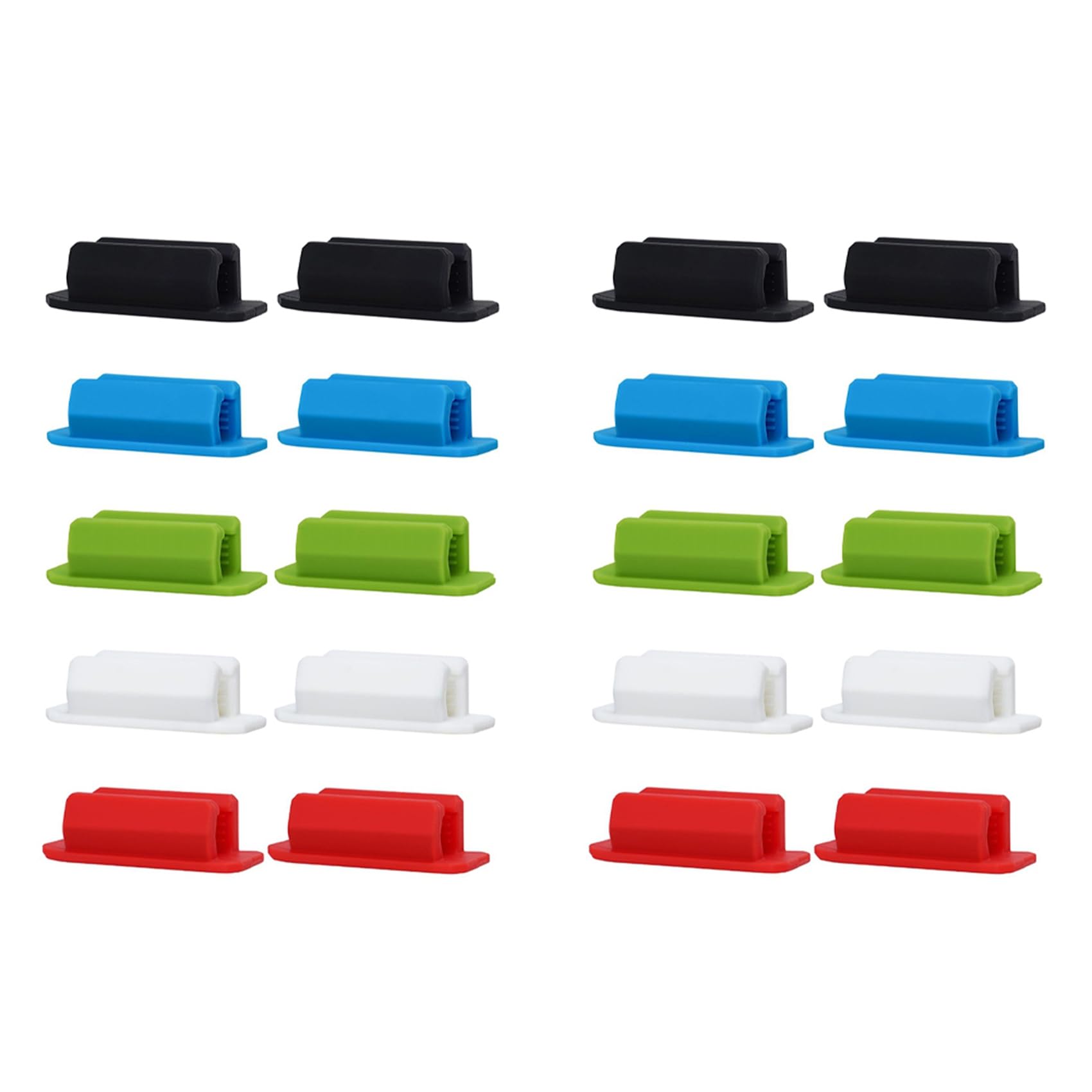 Jnchdghwa 20Pcs Adhesive Silicone Pen Holder for Desk, Pencil Holder, Marker Holder,Pen Holder Set Teacher Supplies