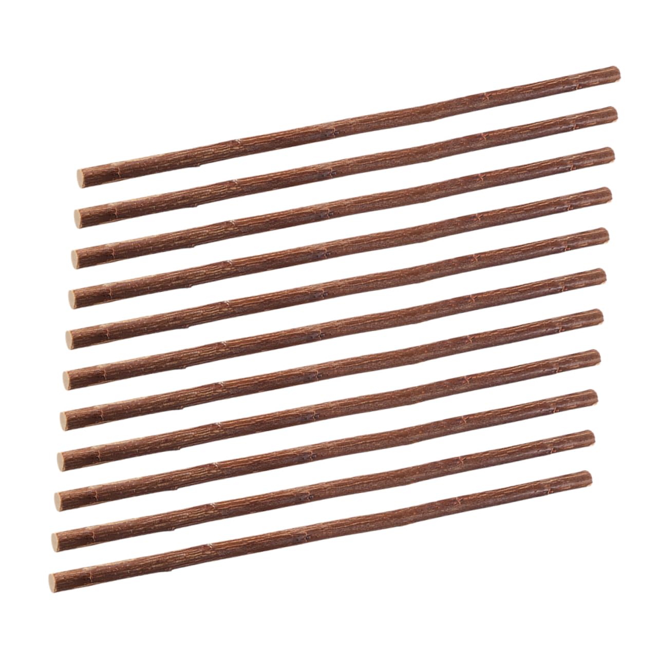 Sewroro 50 Pcs Bâtonnets Décoratifs en Bois Naturel Brindilles Sèches pour Vases Projets de Bricolage Rustiques