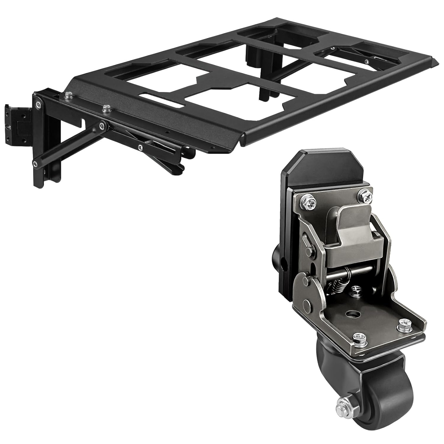 Packout Front Wheel & Folding Packout Mount fit for Milwaukee Packout Toolbox
