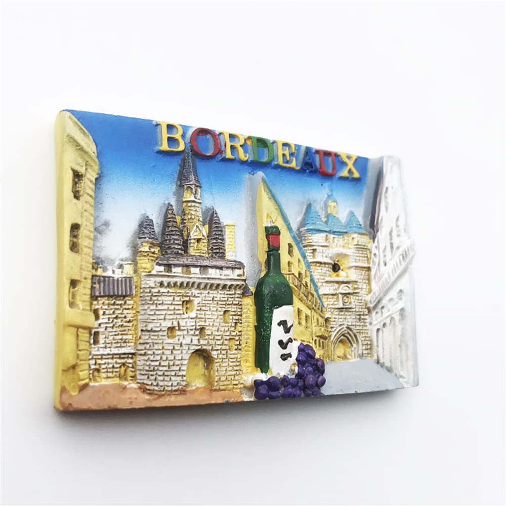 Magnete Da Frigorifero 3D Beauvais Francia - Souvenir Turistico In Resina, Mini Formato 7x8 Cm, Regalo Originale Per Casa E Cucina