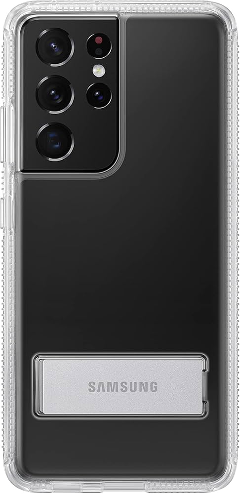 Amazon.com: SAMSUNG Galaxy S21 Ultra Rugged Clear Standing