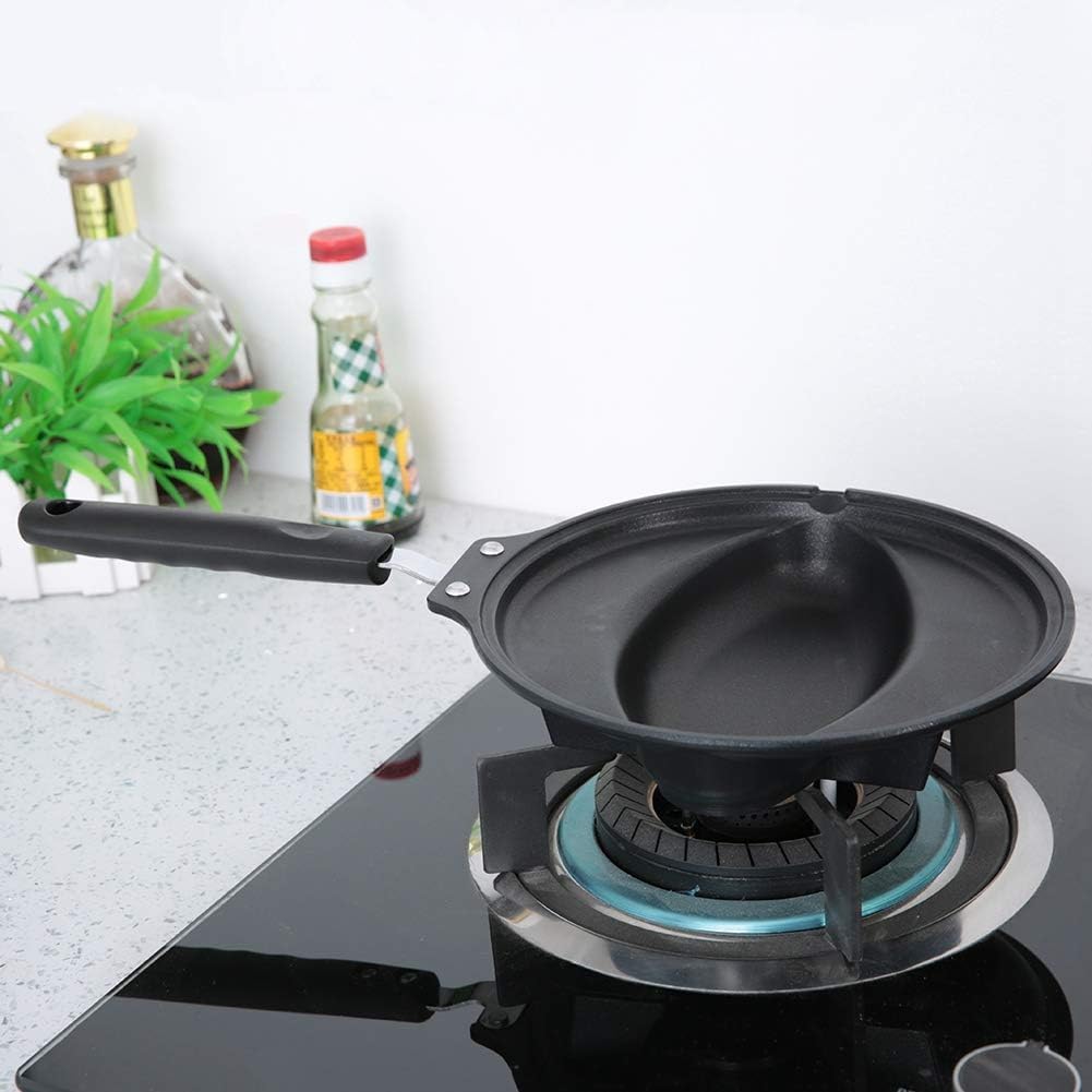 Padella per pancake， La padella antiaderente for frittata può essere riscaldata direttamente su un fornello a gas o utilizzata su un piano cottura a induzione.