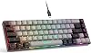 65% Gaming Keyboard Wired Backlit Mini Keyboard Ultra Compact Anti-Ghost No Conflict 68 Keys Membrane Gaming Wired Keyboard for PC Laptop Windows Gamer