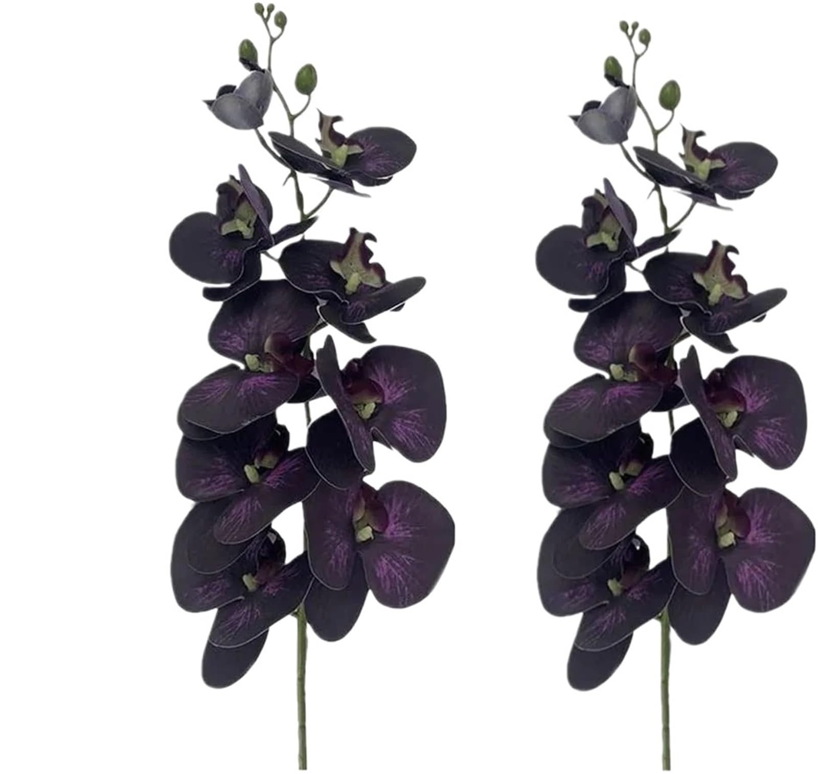 Orchidée Papillon Artificielle 2 pièces 9 têtes Fausse orchidée