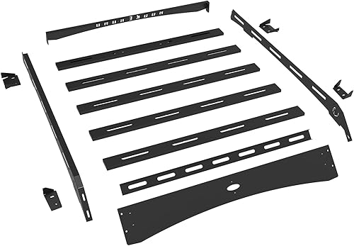 Miniatura 8 de Hooke Road Tacoma - Portaequipajes para techo de cabina doble para camioneta Toyota Tacoma 2005-2023 de 2 generación (solo cabina doble)