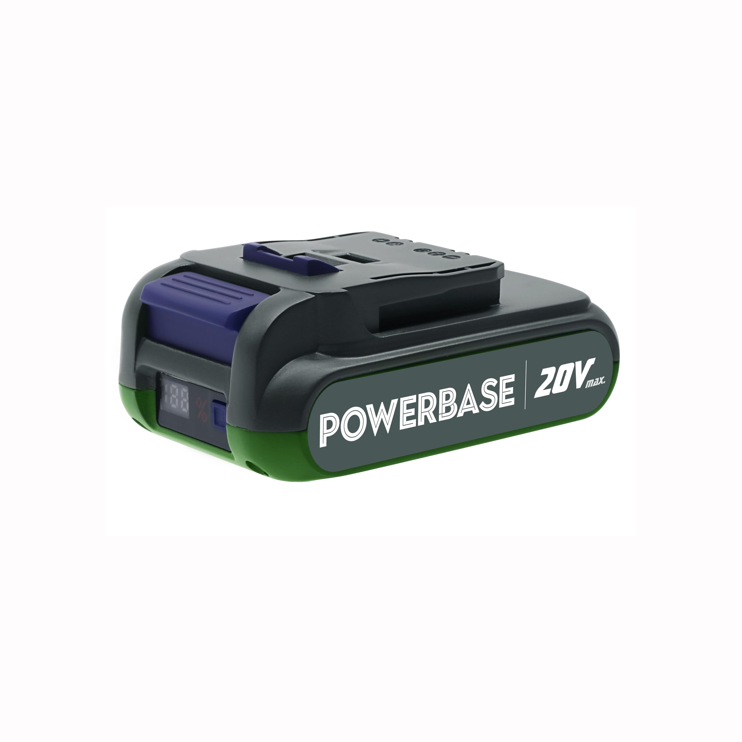 Powerbase 20V 2.5Ah Lithium-Ion Battery with USB-A Output