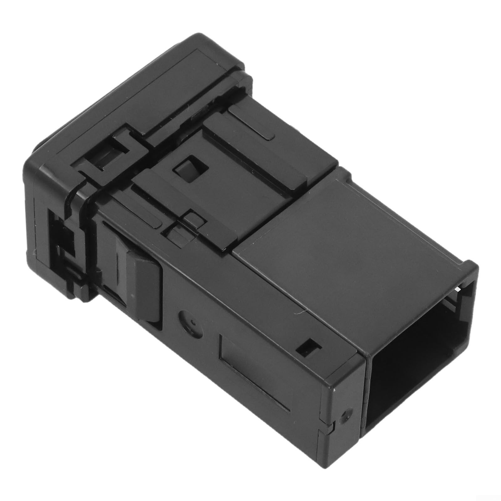 Qiwuhaven Audio Adapter Socket, Car Audio USB AUX Interface Panel Socket, Car Electronics Replacement Part 86190-0E090 for Toyota 2014-2019