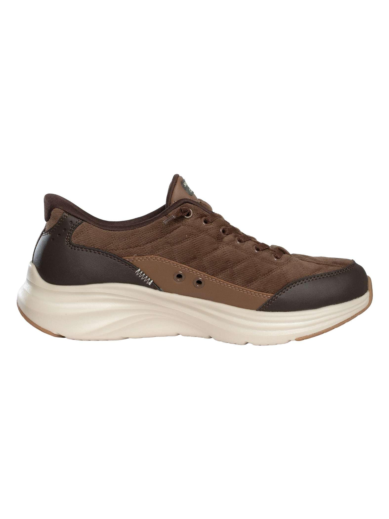 Skechers Sneakers Hombre Contour Foam - Cozy Fit Cordex Marron