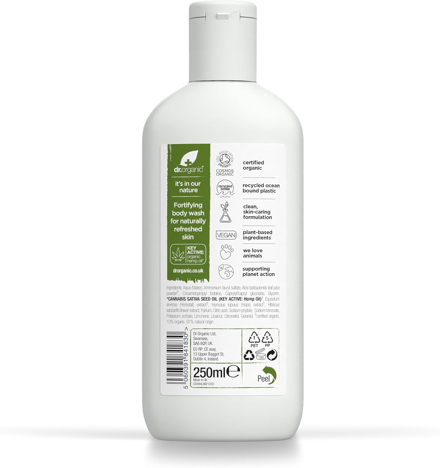 Dr Organic Hemp Body Wash