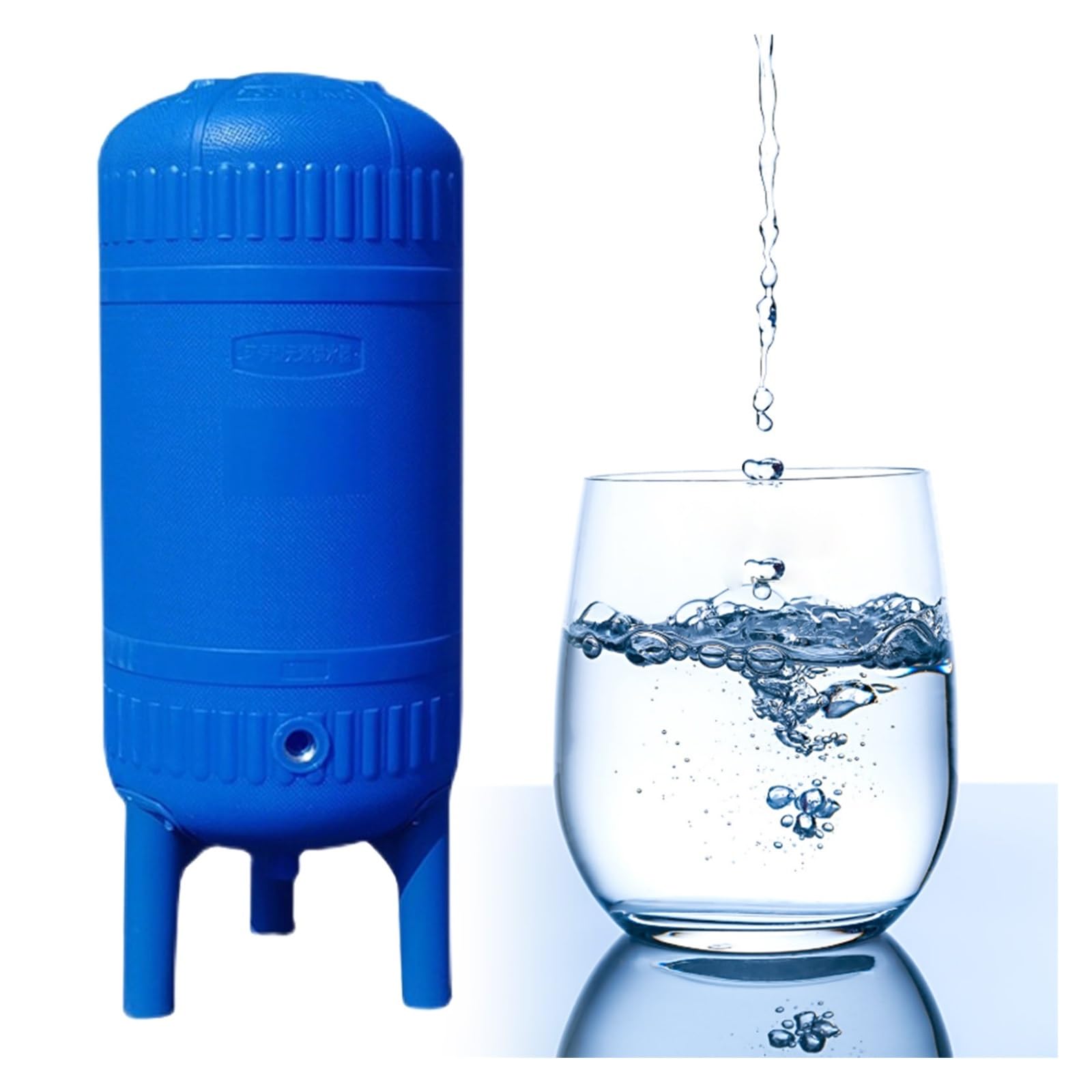JYHHCYS Vaso de expansión Tanques De Presión para Bombas De Pozo, Tanques Verticales Precargados, Contenedores De Almacenamiento De Agua Independientes, para Cocina, Ducha(60L - 80x35cm/31.5x13.7in)