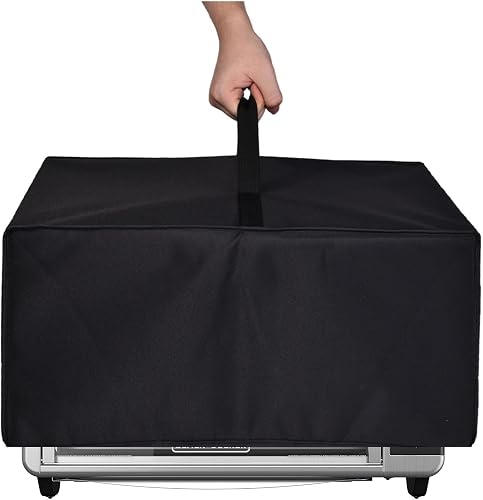 Convection Toaster Oven Cover,Waterproof,Compatible With BLACK+DECKER TO3250XSB Convection Toaster Oven (Black)