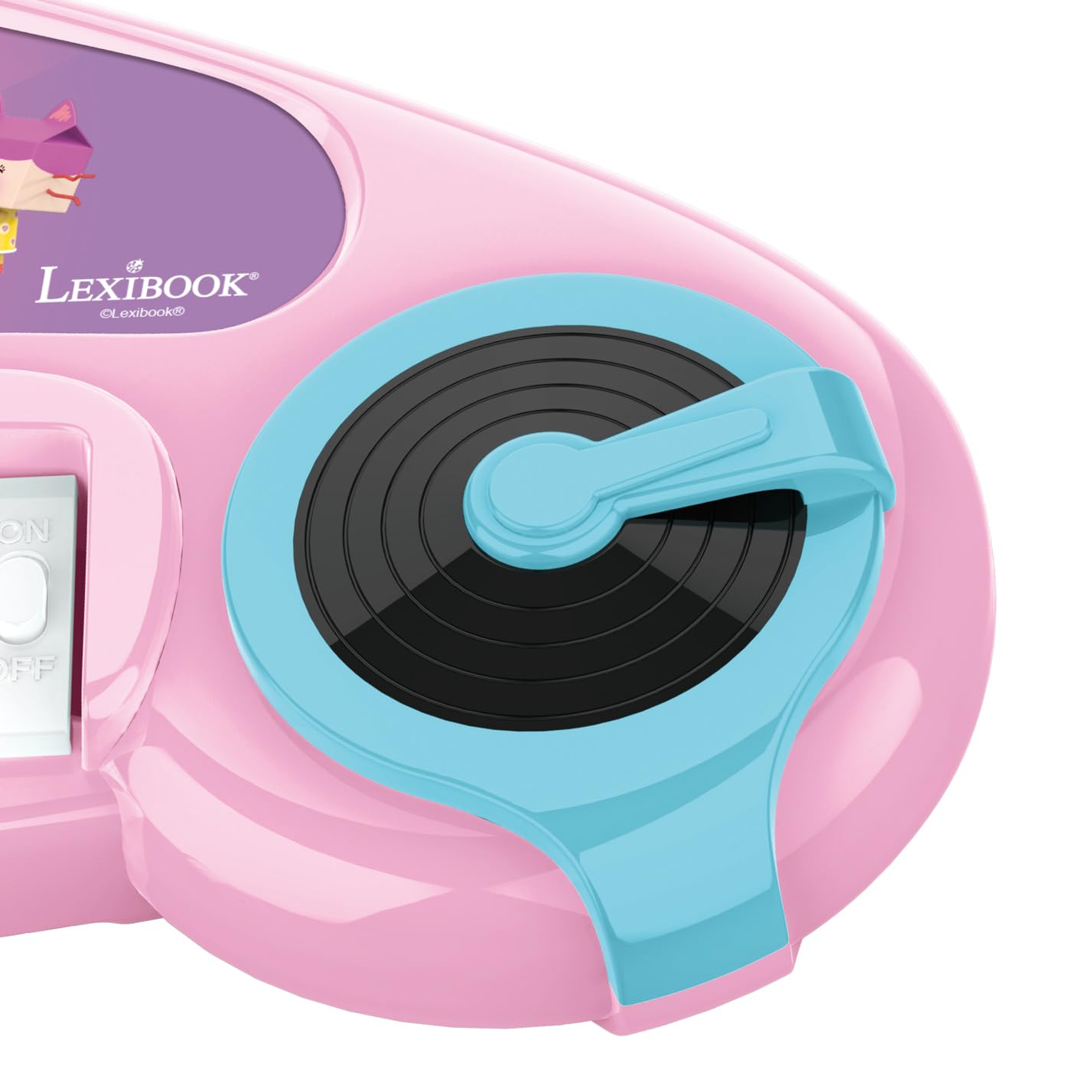Lexibook, Gabby's Dollhouse, Pianino Elektroniczne dla Dzieci z Efektami Świetlnymi, Mikrofonem, Perkusją, Wbudowanym Głośnikiem, Utworami Demo, Odtwarzaczem Dj, Różowy, Niebieski, K704GDH