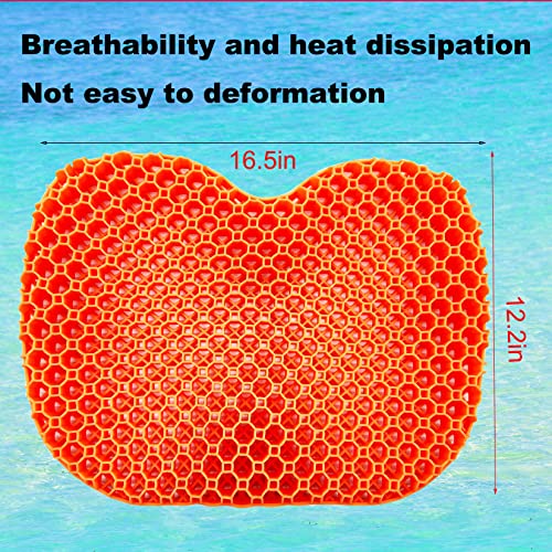 Lawana Anti Slip Kayak Seat Cushion & Waterproof Kayak Gel Seat Cushion For Sit In Kayak Chair,Watersports Kayak Seat Cushion Compatible With Kayak Canoe And Boat #TOP2