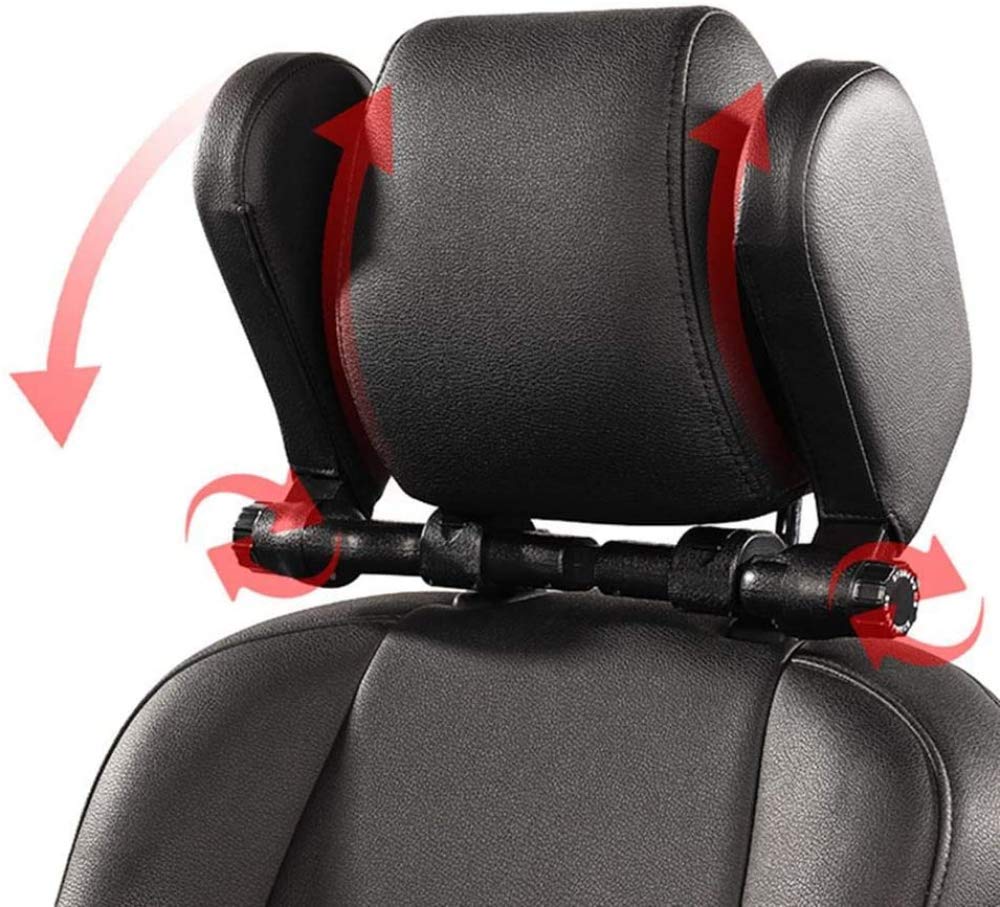 Cuscino Per Poggiatesta Per Seggiolino Auto, Cuscino Per Seggiolino Auto Poggiatesta Supporto Per Collo Cuscino Per Dormire Da Viaggio, Cuscino Di Sicurezza Per Auto Design A Forma Di U In Cotone Memo