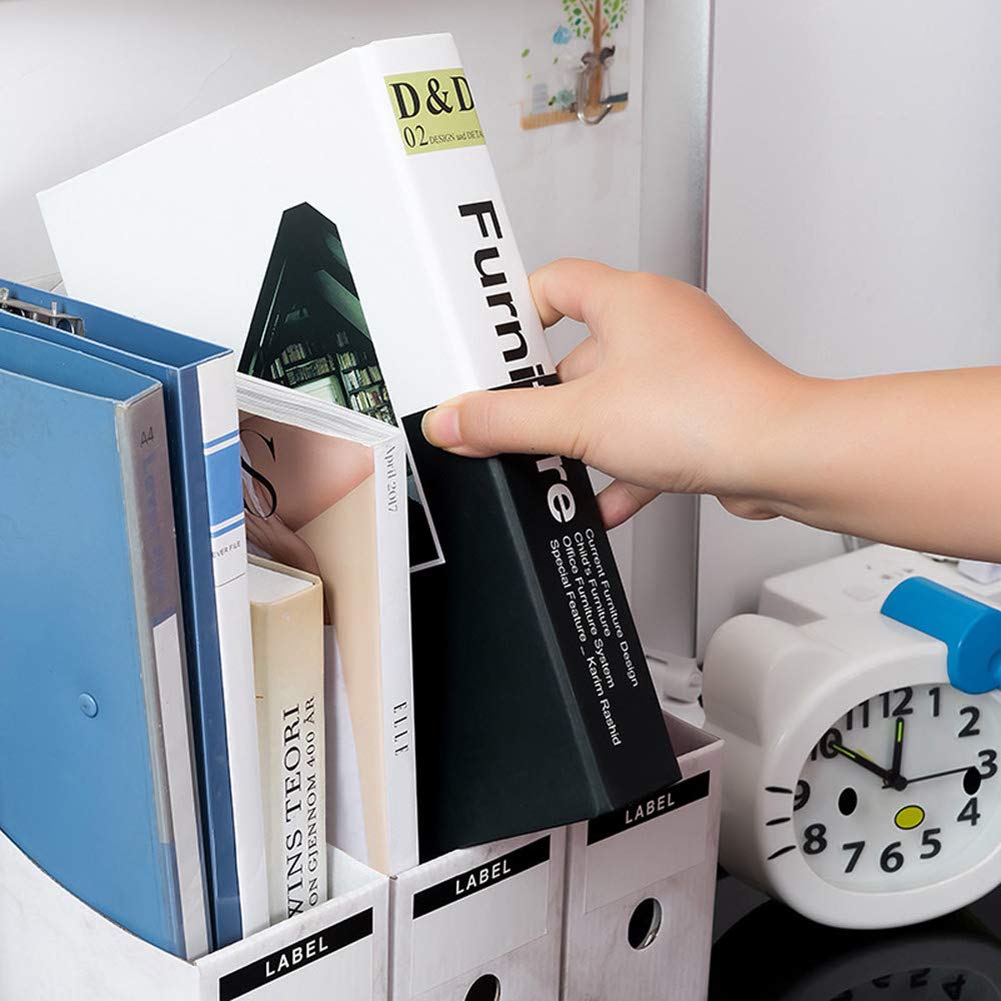 Stehsammler Holz Rosa 25x10x24cm - Dokumenten Halter Für Büro & Home Office