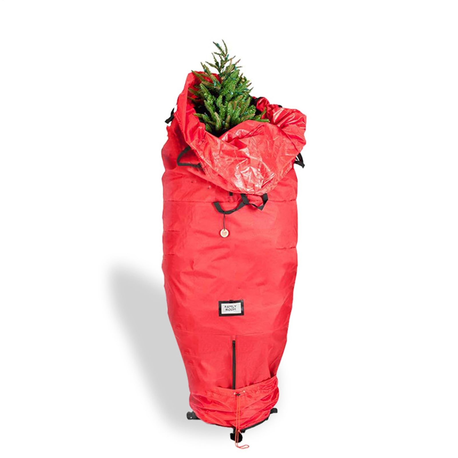 Contenitore verticale per albero di Natale - Borsa portaoggetti impermeabile | Borsa verticale in PE per alberi di Natale da 2,4 m, organizer per feste per ghirlande, decorazioni per la casa e oggetti