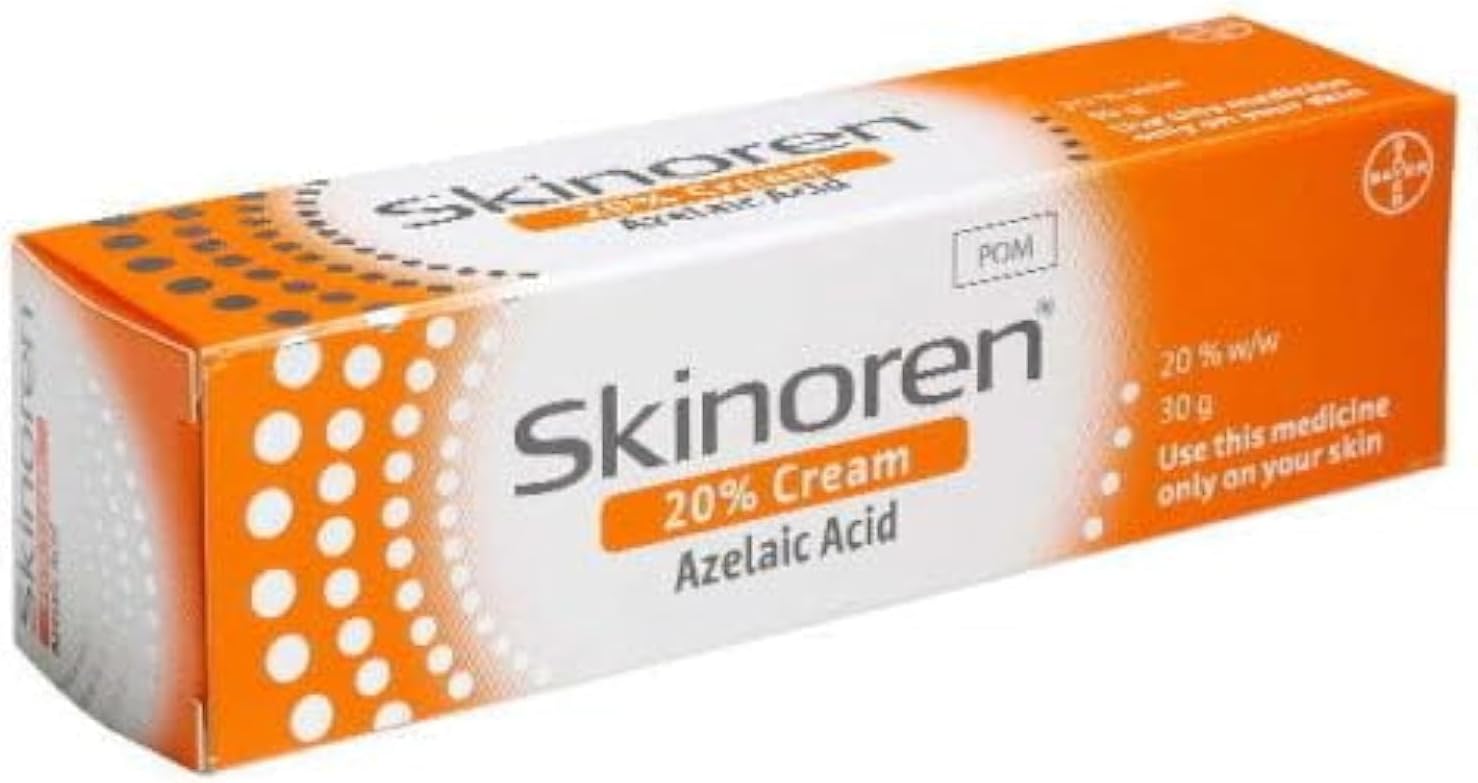 Skinoren Whitening Cream for All Skin TypesCream 30g, كريم تبييض سكينورين لجميع أنواع البشرة، 30 جرام