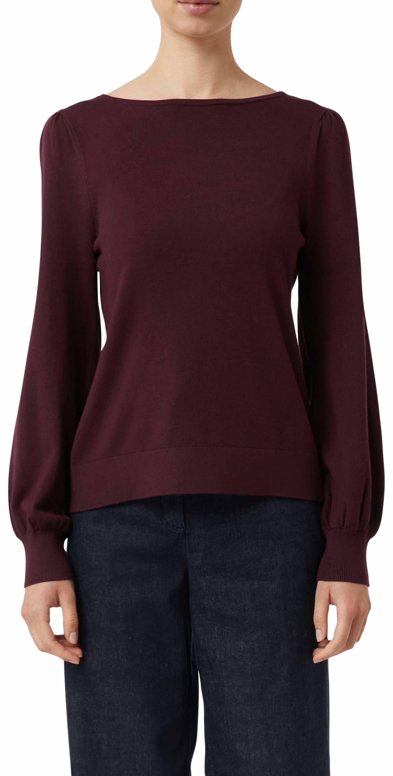 Comma Damen 2174896 Pullover (1er Pack)