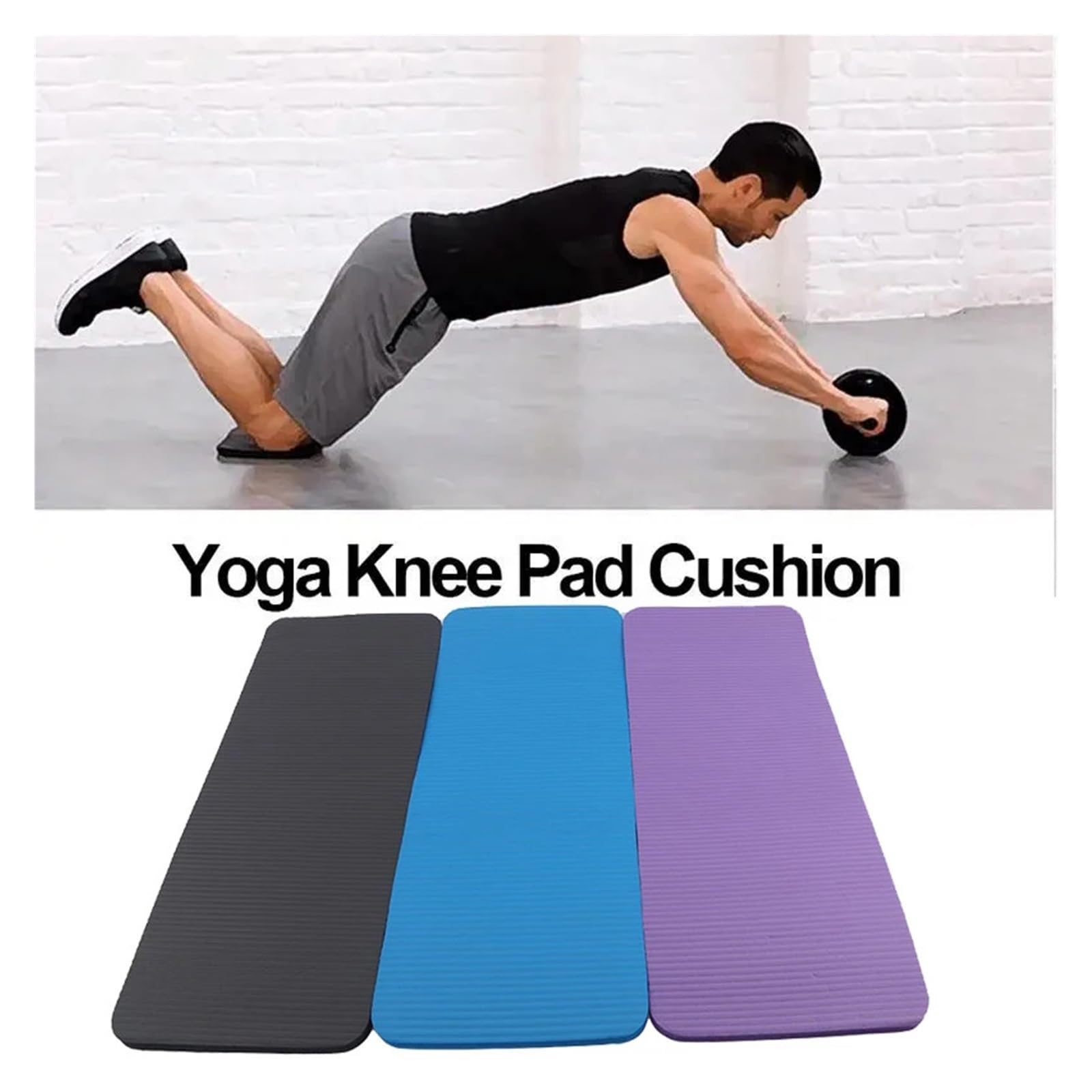Almohadillas De Espuma Antideslizantes For Rodillas Yoga, Gruesas, For Fitness, Pilates, Entrenamiento, Tabla Deportiva, Equipo Gimnasio, Esterillas