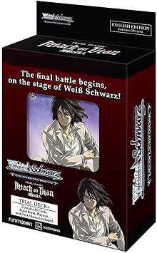 Weiss Schwarz Attack on Titan Final Season Trial Deck+