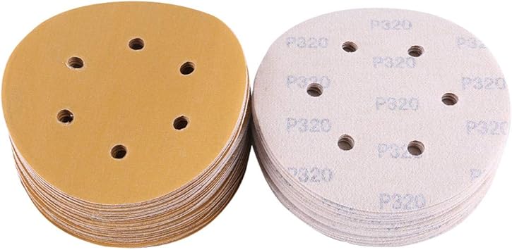 6 sanding discs