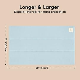 Organic Burp Cloths Baby Boy, Girl - 6-Pack Large Cotton Burping Cloths for Babies, Spit Up Rags, Super Absorbent, Ultra Soft Newborn Rag, Gender Neutral, Machine Washable, Durable (Vessels)