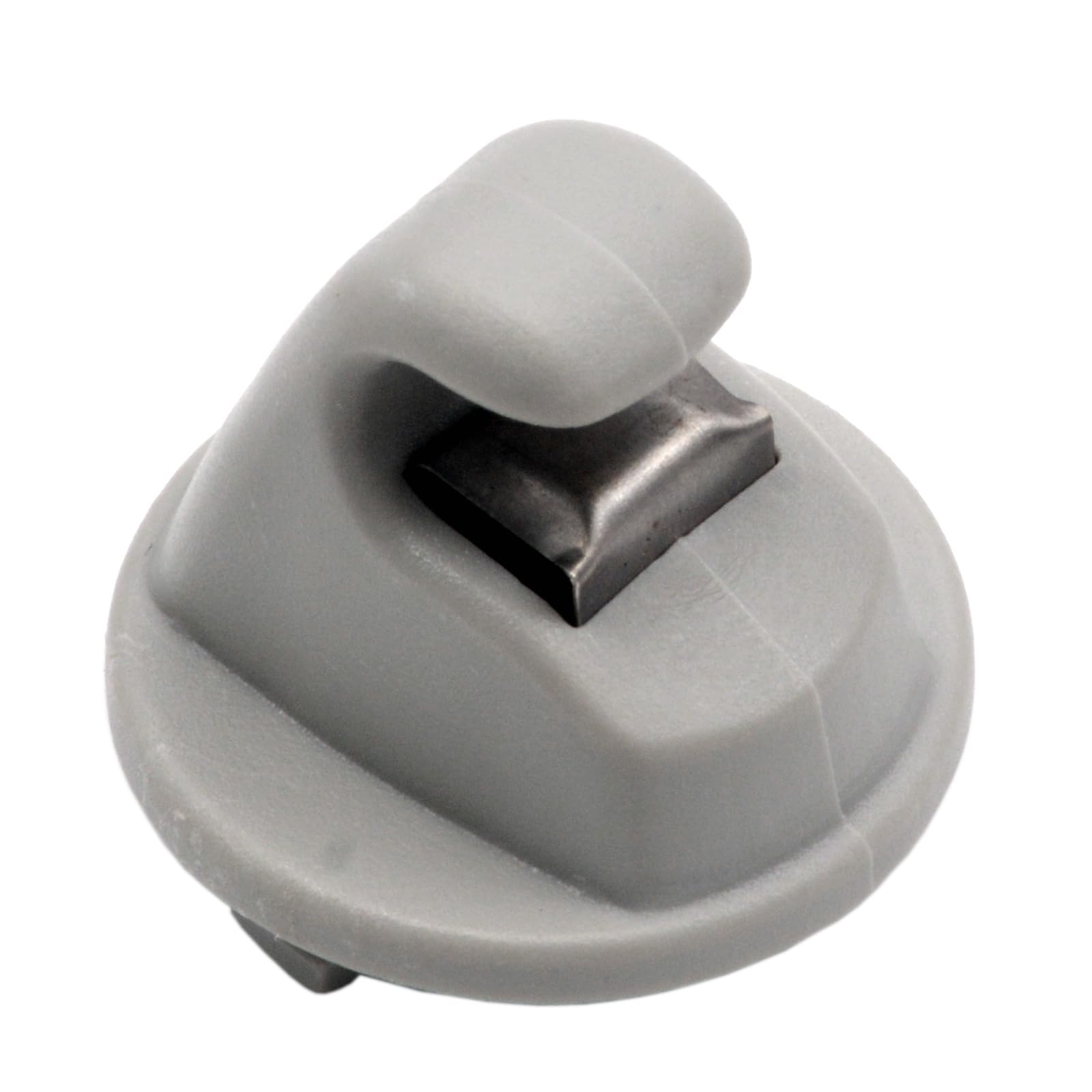 Visera parasol Clip Gancho Soporte Soporte Gris Enganches para viseras parasol Para Golf 7 E-Golf Passat Polo Para Tiguan Para Jetta Para T-Cross Para T-Roc Para Touran Para Audi Q8 Para Seat Tarraco
