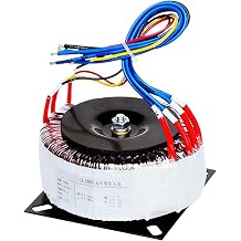 Toroidal Transformer Copper Wire Ring Transformer 12V 24V 36V 48V Output Single Phase Toroidal Transformer for Audio Amplifier Power Supply30VA,110V