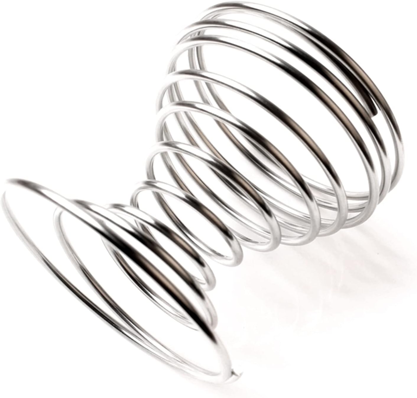 Whisks for Cooking Stainless Steel Egg Tray Spring Egg Tray Steamed Egg Shelf Pudding Tray 3/5/10pc Whisking Whisk (Color : 10 pieces) (5 pieces)