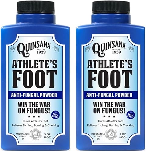 Miniatura 4 de Quinsana - Polvo para pies de atleta, botella de 3 onzas (12)