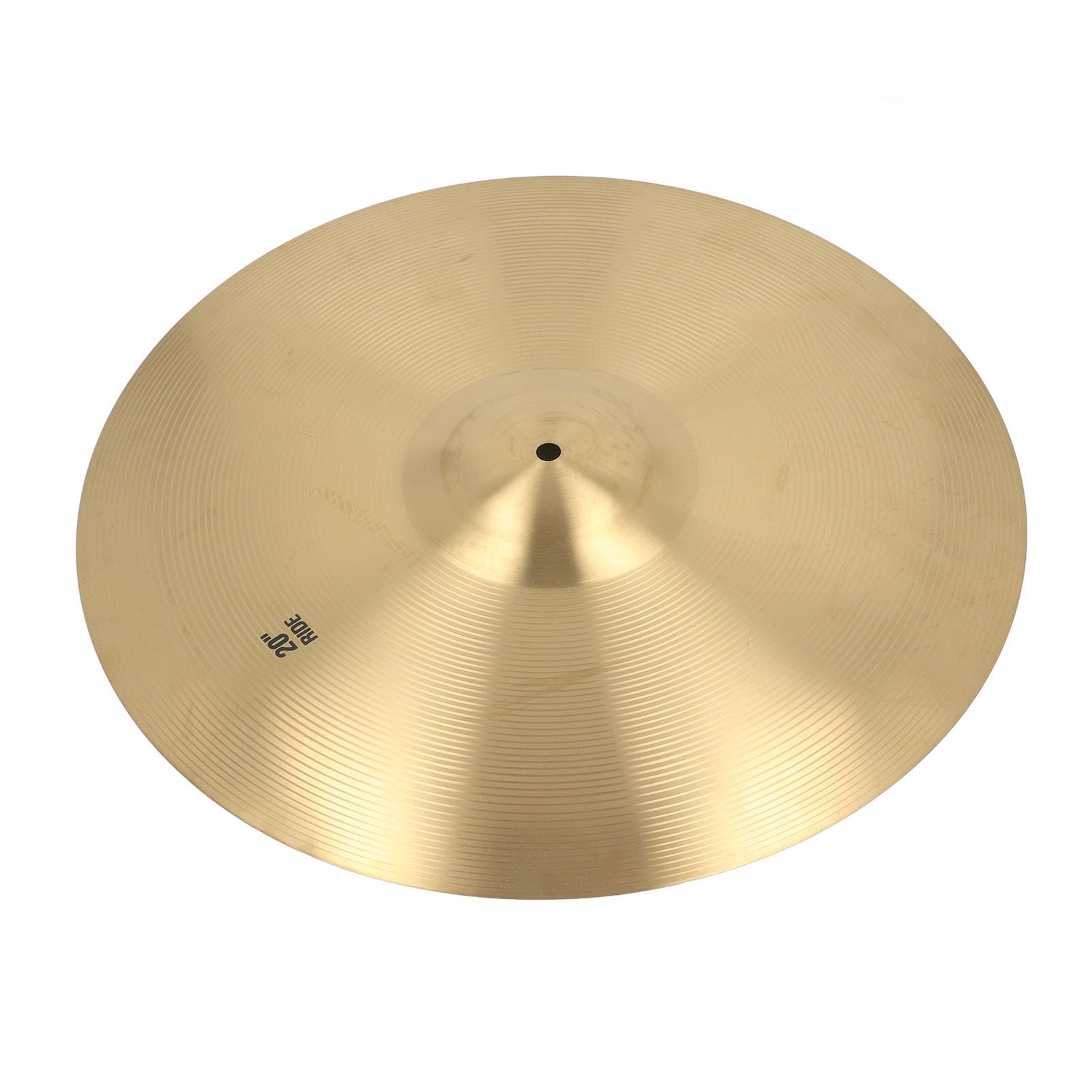 ZJchao Piatto Crash Croccante Realizzato in Lega di Ottone Ideale per Performance Jazz e Percussioni, Accessorio per Batteria per Musicisti Ed Appassionati (20 pollici)