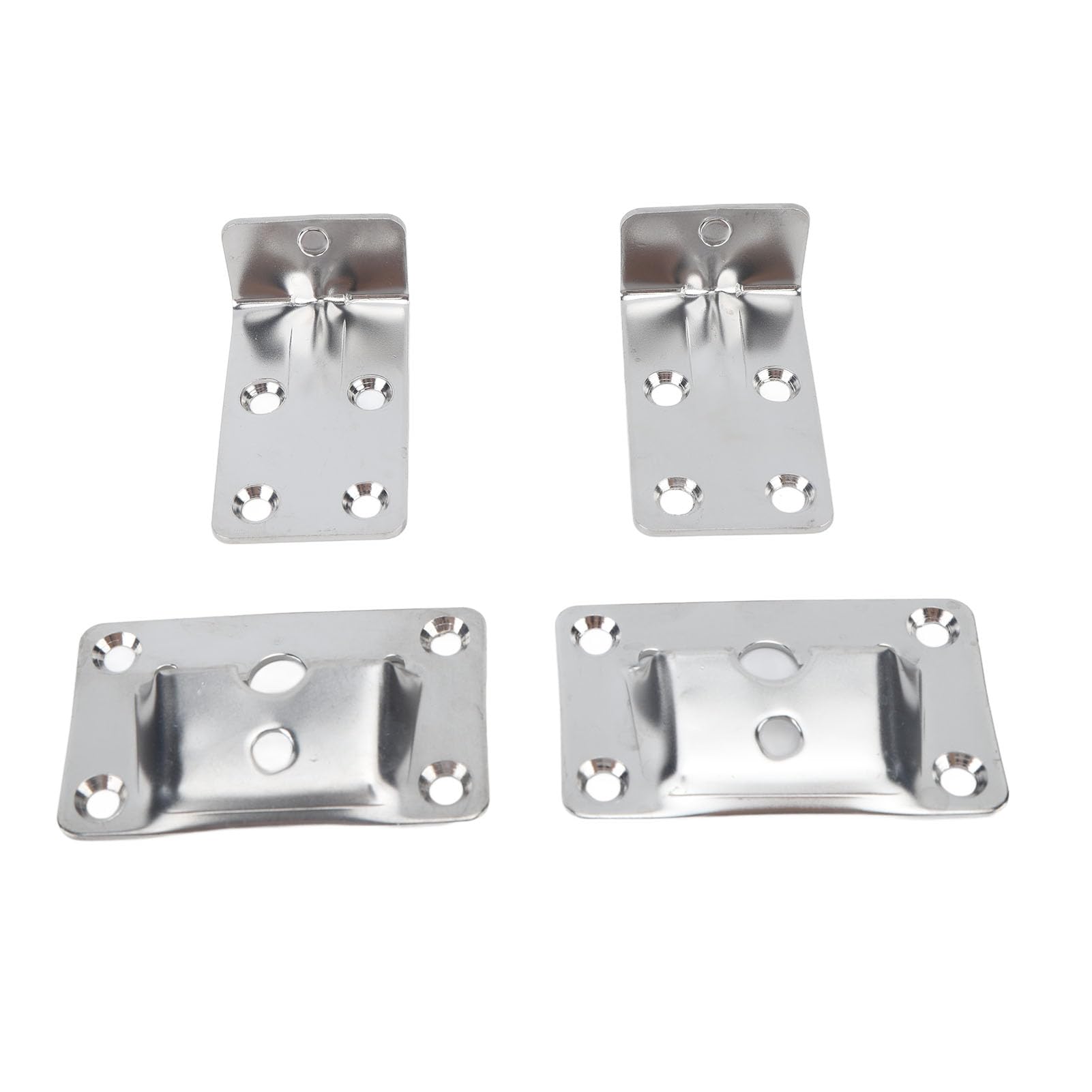 Staffe da tavolo rimovibili in acciaio inossidabile per roulotte, 1 paio di staffe da tavolo rimovibili, di ricambio, robuste e resistenti, utilizzate per roulotte, barche, yacht, navi