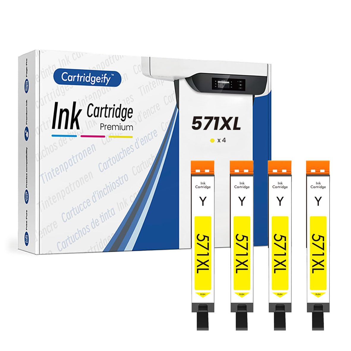 Cartouche D'encre Compatible Canon PGI570XL - Pour MG 5750, MG6852, MG6853, MG775 - Neuf