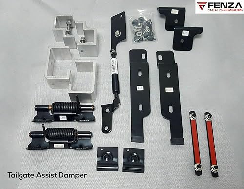 Miniatura 2 de Asistencia para portón trasero Amortiguadores Soporte de elevación Fácil Up-Down para Nissan NP-300 2015-2023